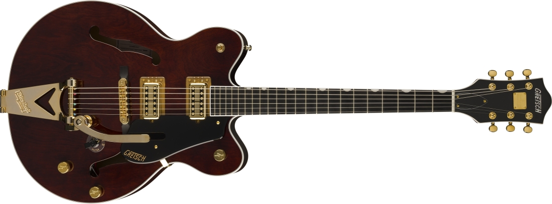 Limited Edition Abbey Road Studiomatic Hollow Body Electric Guitar with Bigsby - Classic Walnut Stain
