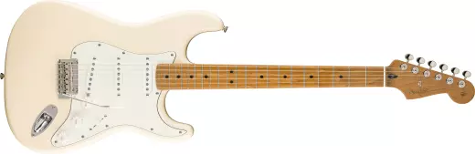 Fender - Limited Edition Player II Stratocaster with Custom Shop Pickups, Roasted Maple Fingerboard - Olympic White