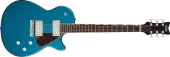 Gretsch Guitars - Electromatic Jet Club Electric Guitar, Rosewood Fingerboard - Riviera Blue Gretsch Guitars - Electromatic Jet Club Electric Guitar, Rosewood Fingerboard - Riviera Blue