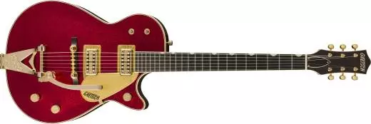 Gretsch Guitars - G6129TG-59VS Limited Edition Sparkle Jet with String-Thru Bigsby Electric Guitar - Red Sparkle