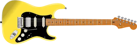 Fender - Limited Edition American Ultra II Stratocaster HSS, Roasted Maple Fingerboard - Graffiti Yellow