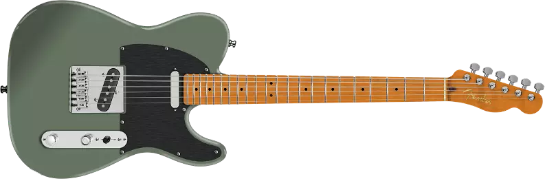 Limited Edition American Ultra II Telecaster, Roasted Maple Fingerboard - Antique Olive