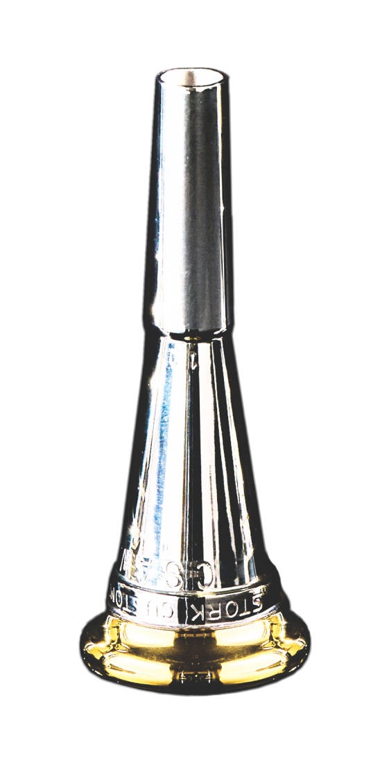 C Series #8 French Horn Mouthpiece - Gold-Plated Screw Rim