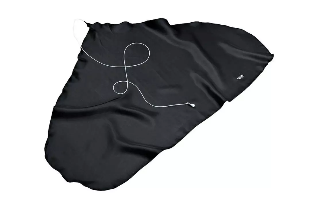 Silk Bass Clarinet Swab - Black