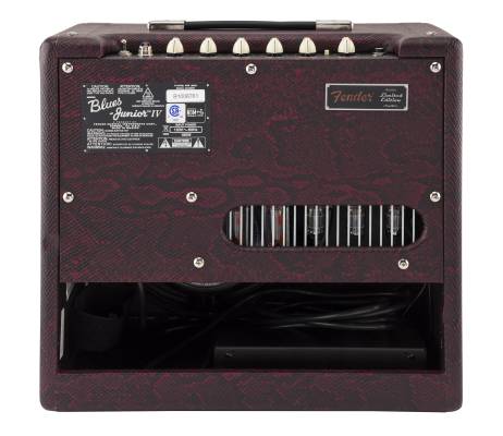 Limited Edition Blues Junior IV 1x12 Combo Amp - Red Snakeskin
