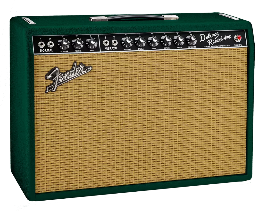 \'65 Deluxe Reverb Amplifier - British Racing Green