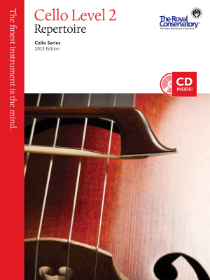 RCM Cello Level 2 Repertoire - Cello Series 2013 Edition - Book/CD