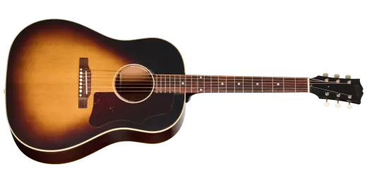 Gibson - 1955 J-45 Light Aged Acoustic Guitar with Hardshell Case - Vintage Sunburst