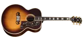 "Gibson - Pre-War SJ-200 Rosewood Light Aged Acoustic Guitar with Hardshell Case - Faded Vintage Sunburst"