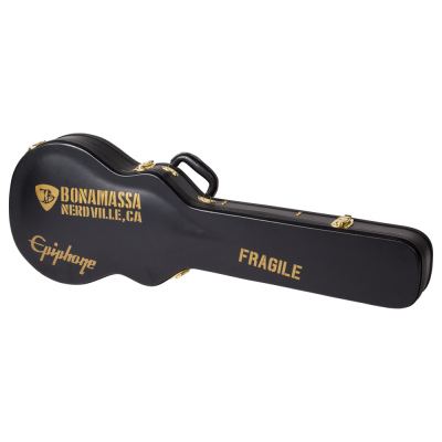 Joe Bonamassa \'59 Les Paul Custom Electric Guitar with Hardshell Case - Antique Ebony