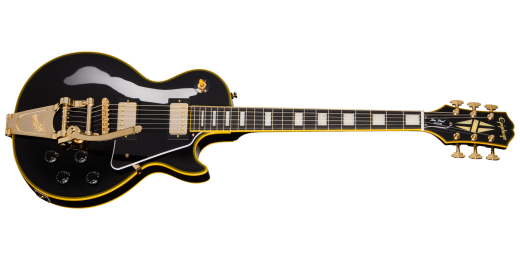 Joe Bonamassa \'59 Les Paul Custom Electric Guitar with Hardshell Case - Antique Ebony