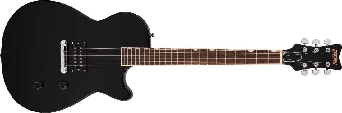 Streamliner Jet Club 1 Pickup Electric Guitar - Jet Black
