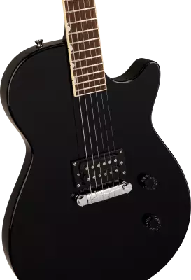 Streamliner Jet Club 1 Pickup Electric Guitar - Jet Black