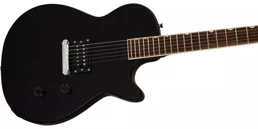Streamliner Jet Club 1 Pickup Electric Guitar - Jet Black