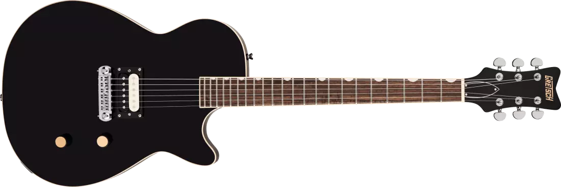 Streamliner Jet 1 Pickup Electric Guitar - Jet Black