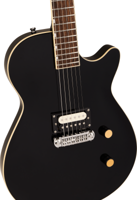 Streamliner Jet 1 Pickup Electric Guitar - Jet Black