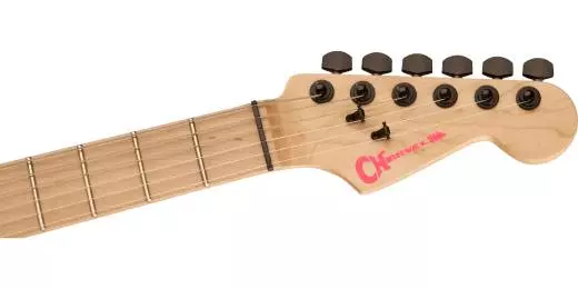 Limited Edition Sean Long Signature Pro-Mod San Dimas Style 1 HH HT M Electric Guitar - Neon Pink