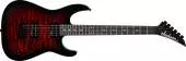 Jackson Guitars - L&M Exclusive JS Series Dinky JS11Q Electric Guitar - Transparent Red Burst Jackson Guitars - L&M Exclusive JS Series Dinky JS11Q Electric Guitar - Transparent Red Burst