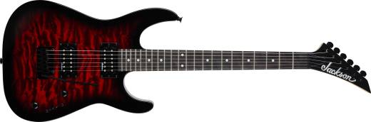 Jackson Guitars - L&M Exclusive JS Series Dinky JS11Q Electric Guitar - Transparent Red Burst