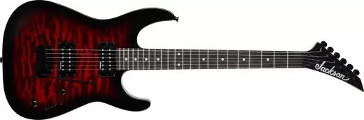 Jackson Guitars - L&M Exclusive JS Series Dinky JS11Q Electric Guitar - Transparent Red Burst