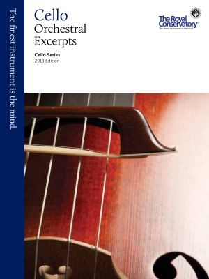 RCM Cello Orchestral Excerpts - Cello Series 2013 Edition - Book