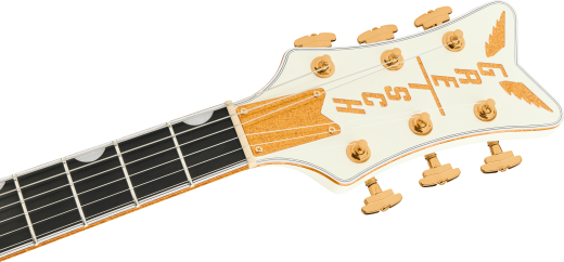 Falcon Center Block LTD with String-Thru Bigsby, Ebony Fingerboard - Vintage White