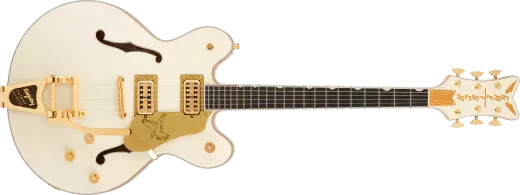Gretsch Guitars - Falcon Center Block LTD with String-Thru Bigsby, Ebony Fingerboard - Vintage White