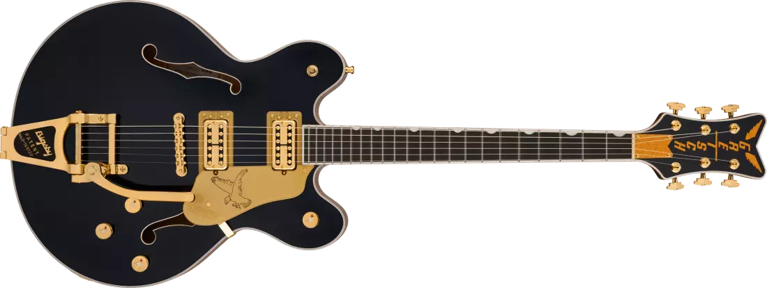 Falcon Center Block LTD with String-Thru Bigsby, Ebony Fingerboard - Midnight Sapphire