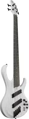 BTB Bass Workshop 5-String Multi-Scale Bass with Hardshell Case - Transparent White Flat