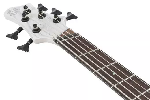 BTB Bass Workshop 5-String Multi-Scale Bass with Hardshell Case - Transparent White Flat