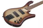 EHB Ergonomic Headless 4-String Bass - Charred Champagne Burst Matte