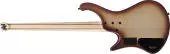 EHB Ergonomic Headless 4-String Bass - Charred Champagne Burst Matte
