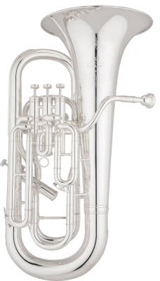 Eastman Winds - EEP826 Bb Compensating Euphonium with 11.5 inch Bell - Silver-Plated