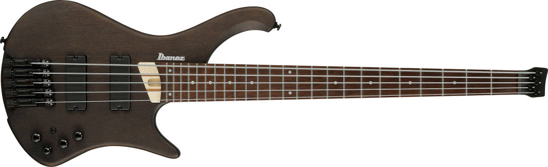 EHB Ergonomic Headless 5-String Bass - Walnut Flat