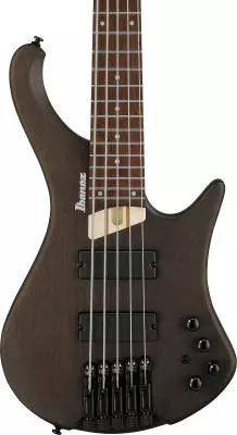 EHB Ergonomic Headless 5-String Bass - Walnut Flat