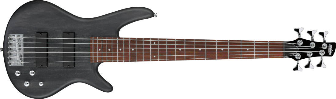 Gio SR 6-String Electric Bass - Transparent Gray Flat
