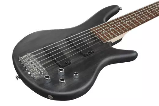 Gio SR 6-String Electric Bass - Transparent Gray Flat