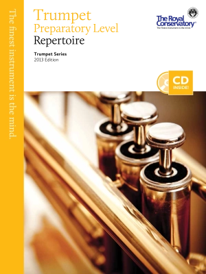 Frederick Harris Music Company - RCM Trumpet Preparatory Level Repertoire - Trumpet Series 2013 Edition - Book/CD