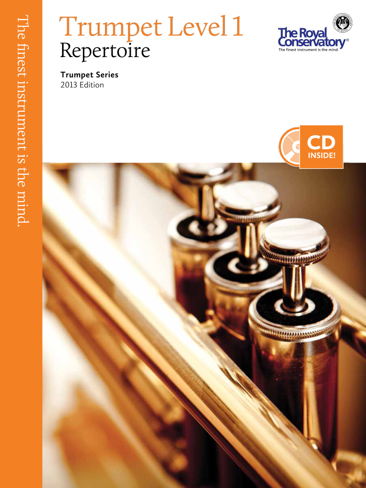 RCM Trumpet Level 1 Repertoire - Trumpet Series 2013 Edition - Book/CD