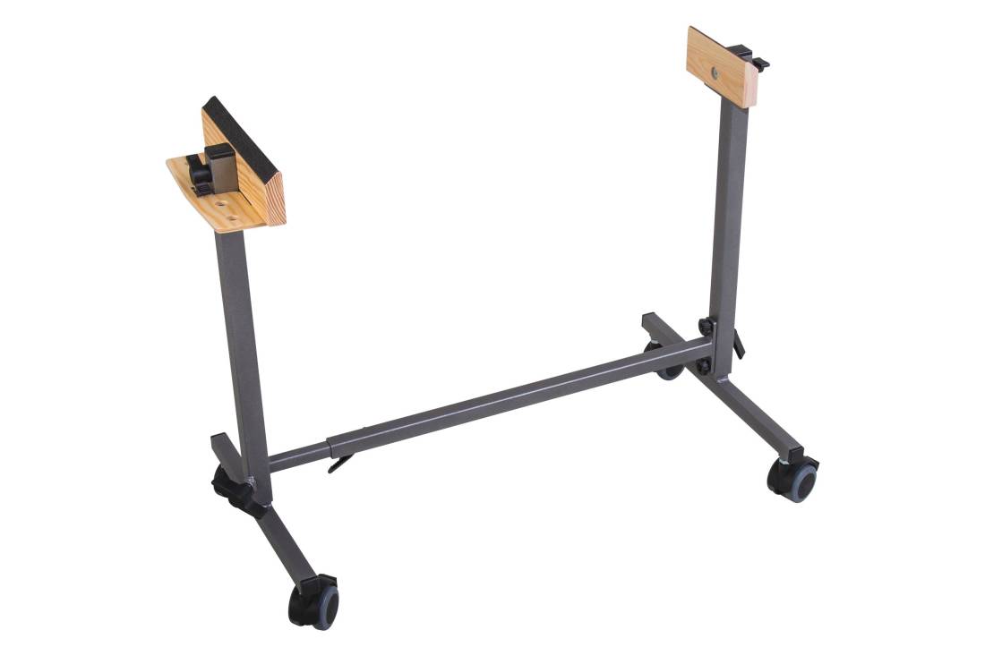 Adjustable Diatonic Metallophone and Xylophone Mobile Stand