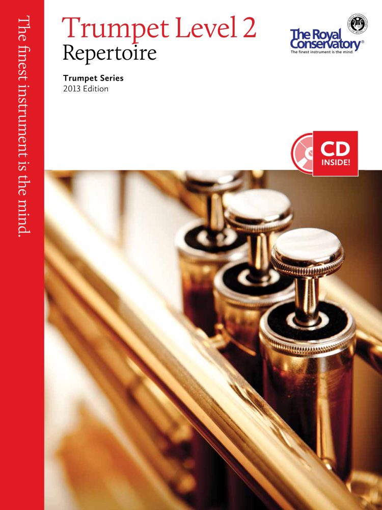 RCM Trumpet Level 2 Repertoire - Trumpet Series 2013 Edition - Book/CD