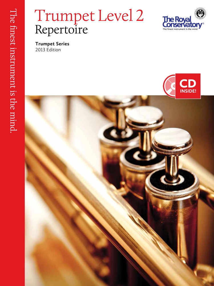 RCM Trumpet Level 2 Repertoire - Trumpet Series 2013 Edition - Book/CD