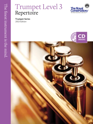 RCM Trumpet Level 3 Repertoire - Trumpet Series 2013 Edition - Book/CD