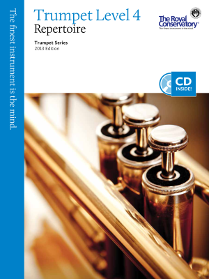 RCM Trumpet Level 4 Repertoire - Trumpet Series 2013 Edition - Book/CD