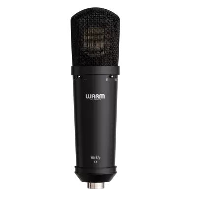 WA-87jr Large-Diaphragm Transformerless FET Condenser Microphone - Black