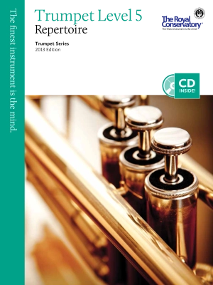 RCM Trumpet Level 5 Repertoire - Trumpet Series 2013 Edition - Book/CD