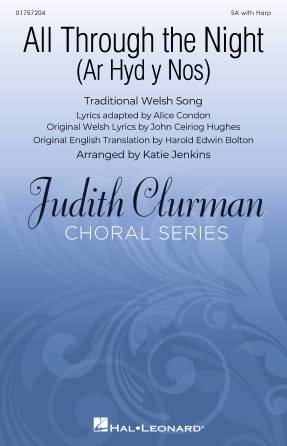 All Through the Night: Ar Hyd y Nos - Jenkins - Choral Octavo - 2-Pt Accompanied/Harp