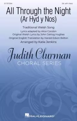 Hal Leonard - All Through the Night: Ar Hyd y Nos - Jenkins - Choral Octavo - 2-Pt Accompanied/Harp