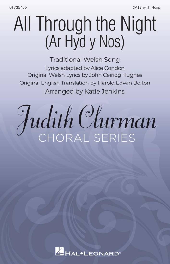 All Through the Night: Ar Hyd y Nos - Jenkins - Choral Octavo - SATB/Harp