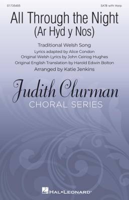 All Through the Night: Ar Hyd y Nos - Jenkins - Choral Octavo - SATB/Harp